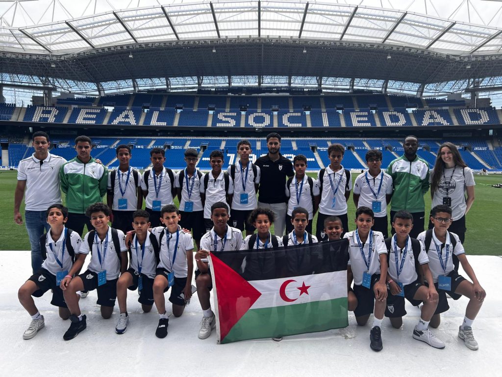Fútbol base · visita al estadio